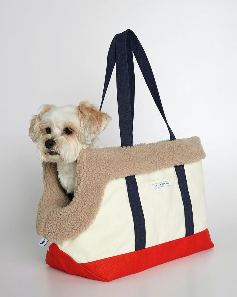 Dog Carrier Bag Best Sellers The Painter's Wife S Tomato & Navy Yes