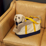 Dog Carrier Bag Best Sellers The Painter's Wife S Yellow & Navy Yes